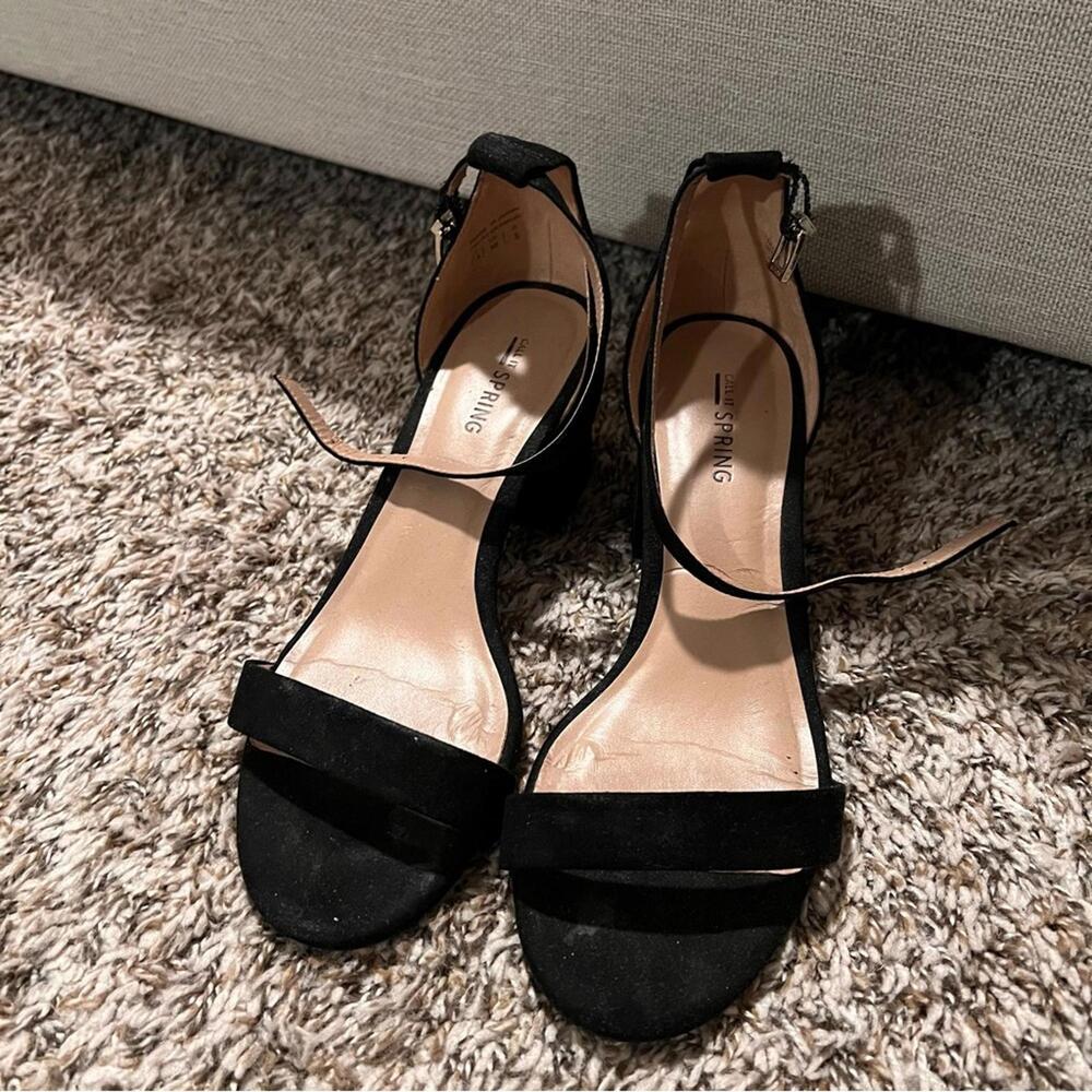 Call It Spring Black Heels